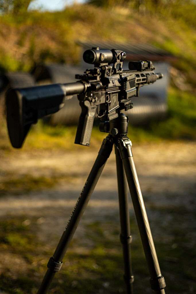 Statyw Eagle Tech Carbon Fiber Tripod WZ-324PA z klamrą U-7 (5)